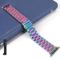 Starlight Steel Band for Apple Watch Series Ultra 2 9 8 7 SE 6 5 4 3 49mm Metal Strap IWatch 38 40 41mm 42 44 mm 45mm 49 Correas