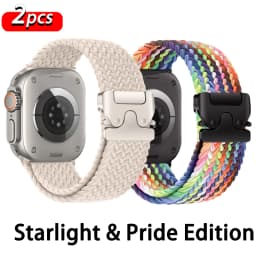 Parachute Strap For Apple Watch Band 44mm 46mm 42mm 45mm 41mm 40mm Braided Bracelet Correa iWatch Series 10 9 8 SE Ultra 2 49mm