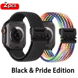 Parachute Strap For Apple Watch Band 44mm 46mm 42mm 45mm 41mm 40mm Braided Bracelet Correa iWatch Series 10 9 8 SE Ultra 2 49mm