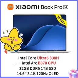 Xiaomi Book Pro 14 2026 Ultra5-338H/UltraX7-358H 32GB+1TB 14.6inch 3.1K 120Hz OLED Screen