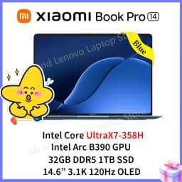 Xiaomi Book Pro 14 2026 Ultra5-338H/UltraX7-358H 32GB+1TB 14.6inch 3.1K 120Hz OLED Screen
