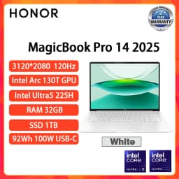 NEW Honor MagicBook Pro 14 Laptop 14.6-inch U5-125H 16G/24G 1T 3.1K Screen 92Wh Computer PC Notebook Ultrabook