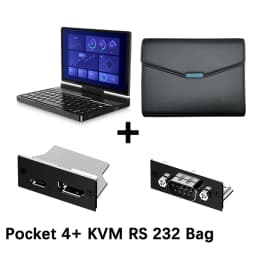 New GPD Pocket 4 2025 Mini Laptop PC 8 Inch AI 9 HX 370 8840U 16/32/64GB RAM 1/2TB NVME SSD Modular Full-featured Handheld WIFI
