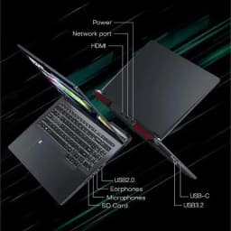 16" Gaming Laptop intel Core i7-6700HQ GTX 1060 6GB IPS 1920*1200 Notebook PC Gamer 16GB 32GB 256GB-2TB SSD Windows 11 Pro