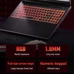 2026 Acer Nitro Gaming Laptop 16 Inch 2.5K 240Hz IPS Screen Notebook AMD Ryzen R7-260H 32GB 1TB RTX5060 Gaming Netbook Computer