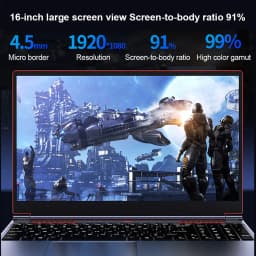 S6 Laptop Gamer Intel Core I9-13900HK RTX4050 6G 16.1 Inch 4800mah Gaming Laptop Fingerprint DDR5 144 Hz Lightweight Laptops