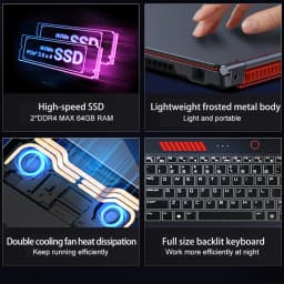 S6 Laptop Gamer Intel Core I9-13900HK RTX4050 6G 16.1 Inch 4800mah Gaming Laptop Fingerprint DDR5 144 Hz Lightweight Laptops