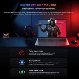 Blackview GamiBook 8 Laptop 16 Inch AMD R7 7735HS DDR5 16GB/32GB RAM 512GB/1TB ROM Windows 11 Pro BT5.2 Wifi6