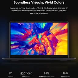 CHUWI CoreBook i3 10100Y Laptop 8GB RAM 256GB SSD 14-inch Screen UHD Graphics 615 Intel i3 Processors Windows 11 Notebook PC