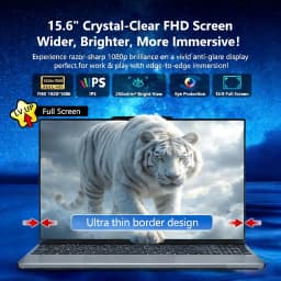 15 inch Windows 11 Pro Laptops Intel Core I9-9900 16GB RAM 1TB SSD Office Gamer Study Notebook Computer PC