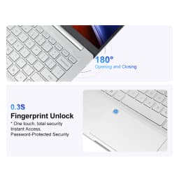 Ninkear S14 Laptop 14' 2.2K IPS AMD Ryzen 5 6600H 6-Core 4.55GHz 16GB LPDDR5X 1TB PCIe SSD WiFi 6 BT5.3 PD65W Fast Charge 1kg Ultra Light Type-C Windows 11,180° Hinge Fingerprint The Perfect Gift Travel Office Computer