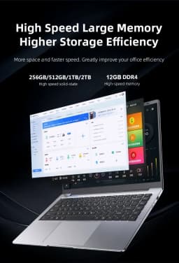 2026 New Office I7 Laptop Intel Core I7-8650U Windows 11 Pro 12GB RAM 1TB/2TB SSD 4K HD Notebook Study Laptops