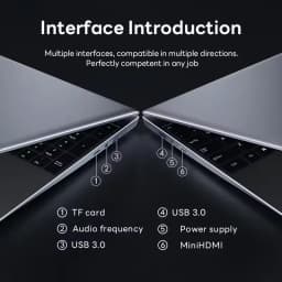 2026 New 14.1' Ultra Slim Laptop 16GB RAM 1/2TB SSD Windows 11 Pro Core I9-10980HK Notebook HD Games Office Study Computer