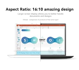 Adreamer 16 Inch Laptop LeoBook16S 2560*1600 IPS 60Hz CPU Intel Core i5-1240P 16GB RAM SSD 1TB 16" Business Desktop Laptop