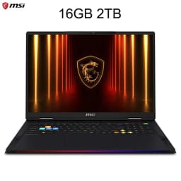 2026 MSI Raider A18 HX Gaming Laptop 2.5K QHD 240Hz IPS Screen Notebook AMD R9-9955HX3D 16GB 1TB RTX5070Ti Netbook Computer PC