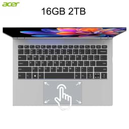 2025 Acer Extraordinary Go Pro Laptop 14 Inch 2.8K 120Hz IPS Screen Notebook Intel Core 7-240H 32GB 1TB Intel Graphics Netbook
