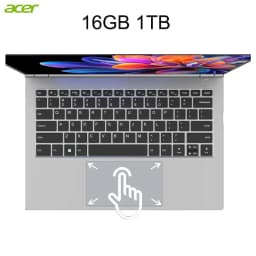 2025 Acer Extraordinary Go Pro Laptop 14 Inch 2.8K 120Hz IPS Screen Notebook Intel Core 7-240H 32GB 1TB Intel Graphics Netbook
