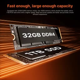 SUXI R9-5950H Laptop 15.6 inch 90Hz Display 32GB RAM 512GB SSD 4.3GHz Fingerprint Unlock Windows 11 Notebook Computer