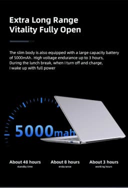 FUCHU Laptop 2026 Brand NEW 14.1 Inch Intel Business Laptop Computer 12GB RAM 256GB 512GB 1TB SSD Windows 11 Notebook Learn Recreation Entertainment Laptop Notebook PC Computer