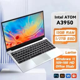 FUCHU Laptop 2026 Brand NEW 14.1 Inch Intel Business Laptop Computer 12GB RAM 256GB 512GB 1TB SSD Windows 11 Notebook Learn Recreation Entertainment Laptop Notebook PC Computer