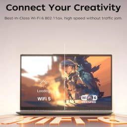 KAMRUI LX15PRO AMD Ryzen 5 7430U Gaming Laptop 15.6 Inch FHD LPS 16GB DDR 4 512Gb M.2 Ssd Windows 11 Pro 180 ° Flip Wifi6 Bt5 Office Computer Notebook