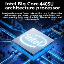 HOT 14.1"Ultra Slim Laptop Intel 4405U 16GB 2TB SSD Windows11 Gamer Notebook 1920*1080 Display Office Study Gaming Computer PC