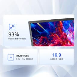 Ninkear YBOOK15 15.6 Inch 2-in-1 Laptop AMD Ryzen 3 3250U 16GB DDR4 RAM 512GB SSD Convertible Notebook 360° Flip Touchscreen FHD Display Radeon Vega 3 Graphics USB-C HDMI WiFi Bluetooth Portable Windows Laptop