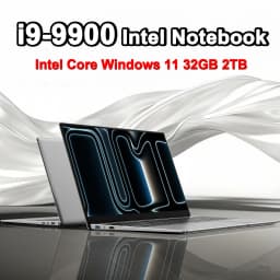 LENO NEW 15.6" Laptop 32GB 2TB Windows 11 Intel Core i9 9900 Gaming Computer PC 1920*1080 HD Gamer office Ultra Slim Notebook