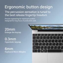LENO New Ultra Slim Laptop 14.1" 16GB RAM 2TB SSD Intel 4405U Notebook Gamer 1920*1080 Display Office Study Computer PC Windows