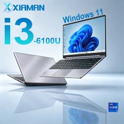 Xiaman Business 2026 NEW 14.1'' Laptop Computer Intel Core i3 6100U Windows 11 16GB RAM 1TB 2TB SSD PC Computer FHD Display Laptop For Office Study Notebook PC
