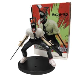 14cm Chainsaw Man Anime Figure Power/Denji Action Figure PVC Chainsaw Man Noodle Stopper Figurine Adult Collection Model Toys