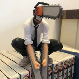 14cm Chainsaw Man Anime Figure Power/Denji Action Figure PVC Chainsaw Man Noodle Stopper Figurine Adult Collection Model Toys