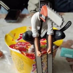 14cm Chainsaw Man Anime Figure Power/Denji Action Figure PVC Chainsaw Man Noodle Stopper Figurine Adult Collection Model Toys