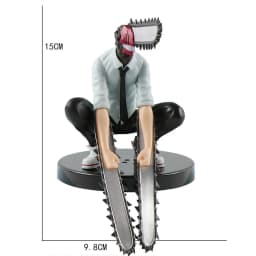 14cm Chainsaw Man Anime Figure Power/Denji Action Figure PVC Chainsaw Man Noodle Stopper Figurine Adult Collection Model Toys