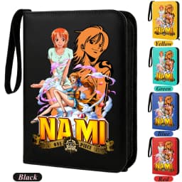 400pcs ONE PIECE Card Album Anime Collectible Book Binder 4 Card Slot Collectible Game Cards Binder Holder Zipper Gifts Toys