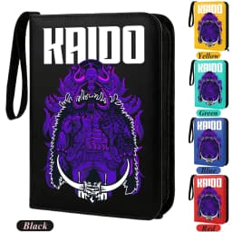 400pcs ONE PIECE Card Album Anime Collectible Book Binder 4 Card Slot Collectible Game Cards Binder Holder Zipper Gifts Toys