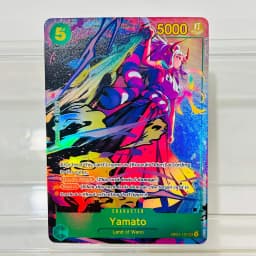 One Piece Nami OP01-016 R Card English Version Holographic Texture Cards Perfect Condition DIY Premium Anime Collection Card