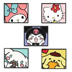 5pcs Cute Dog Cat Enamel Pin Set Cartoon Brooch For Coat Backpack Brooches Fashion Lapel Badges Jewelry Gift for Friends