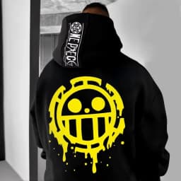 ONE PIECE Men's Hoodie Sweater Trafalgar Law Anime Spring And Autumn New Boys Children's Long Sleeve Parent-Child WearWinter