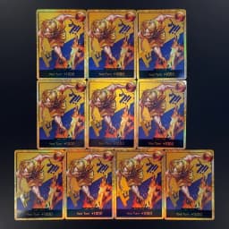 One Piece OPCG English Golden Holographic 3D Textured DON card Straw Hat Crew x Lakers DON card Anime Collectible Cards