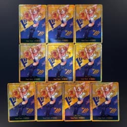 One Piece OPCG English Golden Holographic 3D Textured DON card Straw Hat Crew x Lakers DON card Anime Collectible Cards