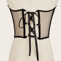 Punk Metal Chain Black White Pink Corset Goth Sexy High Waist Tops Bustiers Harajuku Vintage Mesh See Through Cummerbunds