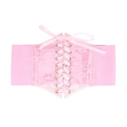 Fashionable Waistband Women's Lace-up Corset Belt, Retro Style For Ladies Suitable For Casual Wear And Special Occasions