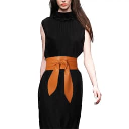 New Women's Bow Wide Belt Fashion Corset Woman Decor Waistband High Quality Solid Color Girdles Ribbon Belts For Dresses YF1011