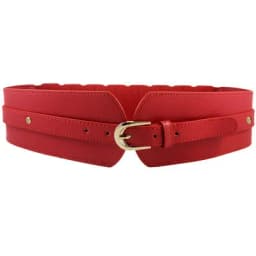 Women High Quality Adjustable Pu Leather Long Waistband Female Vintage Waist Wide Coat Corset Belt Cummerbunds