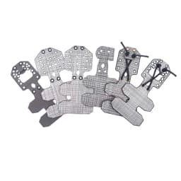 Tactical Vest Universal PTT Fixed Extension Board V60/U94 MOLLE Mounting Plate Imported
