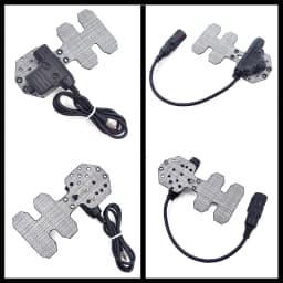 Tactical Vest Universal PTT Fixed Extension Board V60/U94 MOLLE Mounting Plate Imported