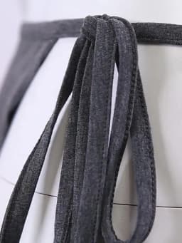 2025 European and American Summer Cross-border New Tassel Simple Letter Slim Fashion Casual Versatile Waist Decoration Women