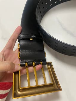 Women's Runway Fashion Genuine Leather Gold Buckle Cummerbunds Female Dress Corsets Waistband Belts Decoration Wide Belt R1520