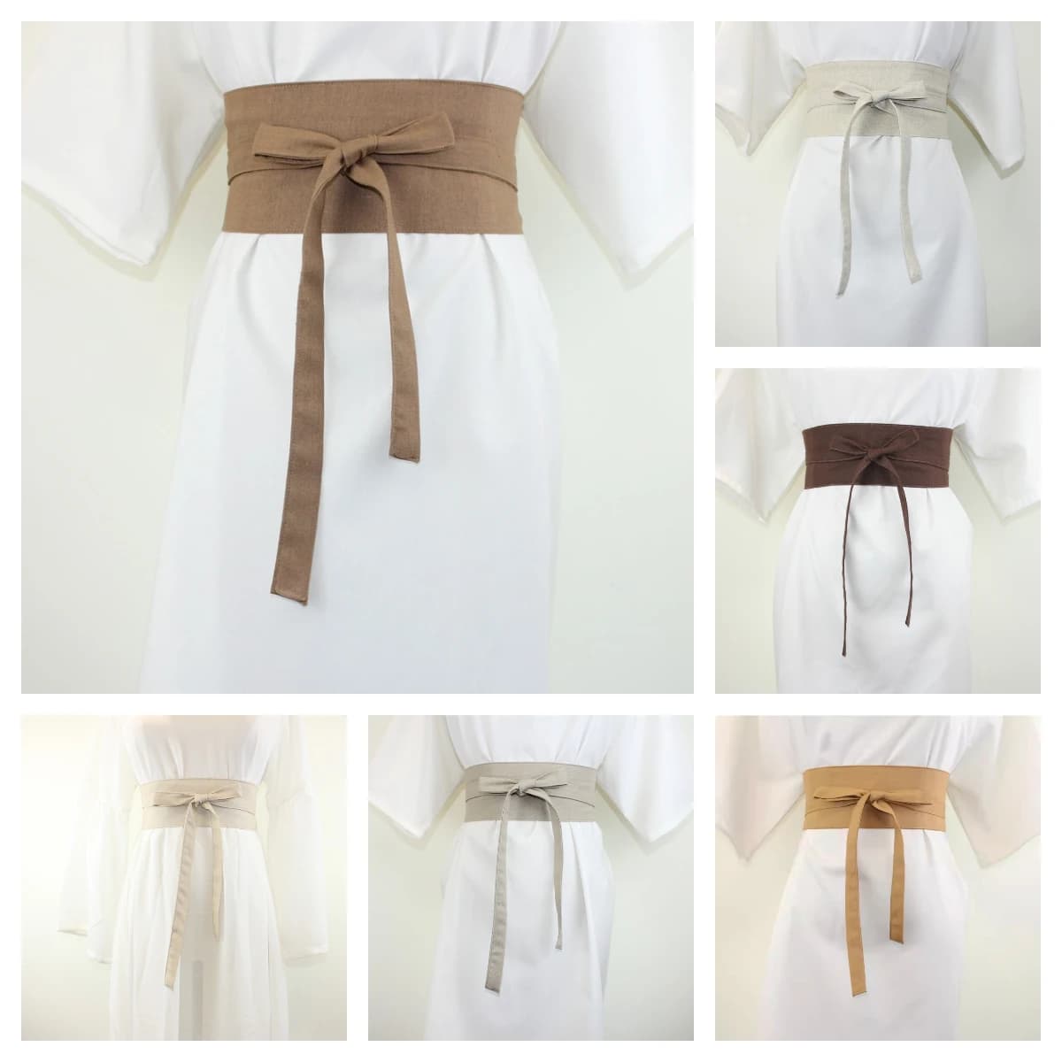 Cotton Linen Hanfu Belt Waistband Women Kimono Obi Hanfu Dress Decor Waist Belt Cosplay Accessories